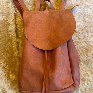 Handmade Etsy Leather Backpack